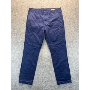 Bonobos Men's 35x32‎ Monday Blue Chino Pants Slim Fit Dress Pants